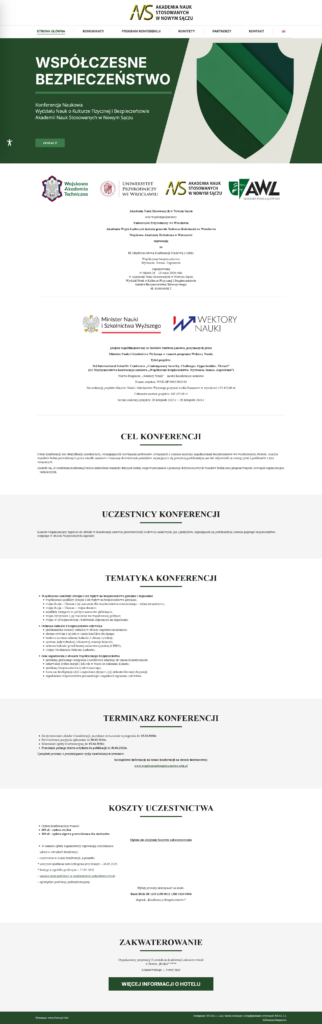 Screenshot 2026-05-31 at 18-14-15 Współczesne Bezpieczeństwo – Konferencja Naukowa